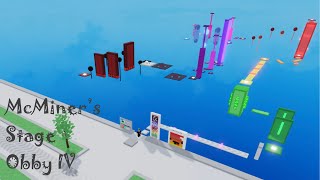 Roblox [50] - McMiner’s Stage Obby IV (Showcase!) - Obby Builder