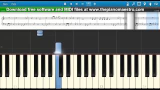 Fancy - Iggy Azalea Ft Charli Xcx -- Piano Lesson With Synthesia