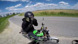 CRAZY SIMSON WHEELIE CRASH!!!