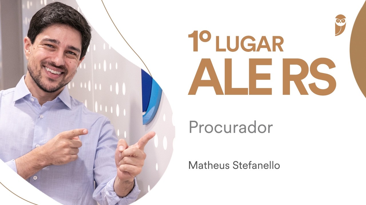 Baile dos Primeiros: Matheus Stefanello, 1º lugar para Procurador na Procuradoria-Geral do RS
