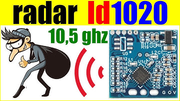 Radar Doppler capteur de mouvement Ld1020 électronique pour alarme