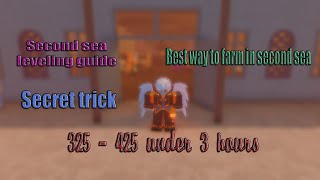 Second Sea Leveling Guide