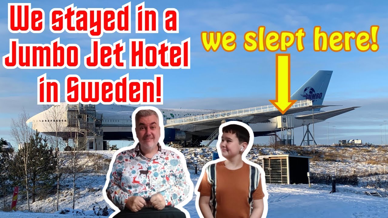 Inside Sweden’s Only Jumbo Jet Hotel!  