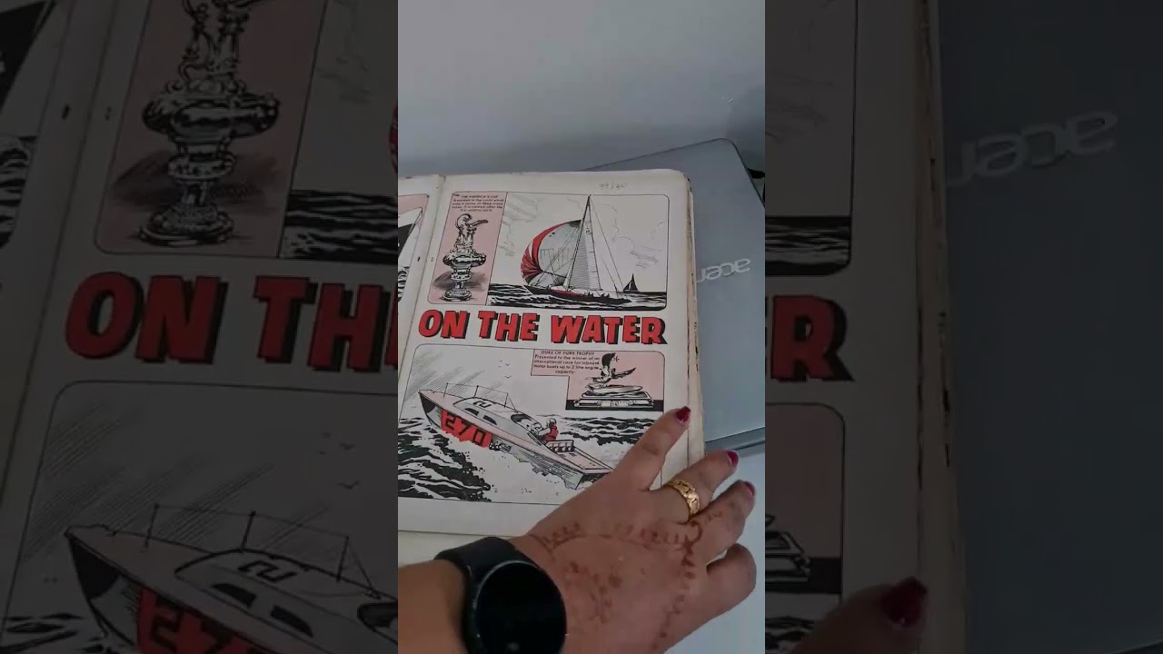 Vintage 1969 Victor Book for Boys - British Comic Annual, Wartime Adventure, Comic Collectors