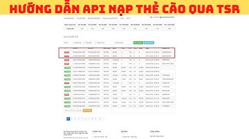 HƯỚNG DẪN CÁCH API NẠP THẺ QUA THESIEURE.COM| TÍCH HỢP NẠP THẺ TỰ ĐỘNG VÀO WEBSITE | TUANORI.VN