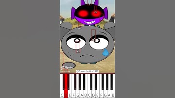 Squid game | Incredibox Sprunki x Squid game (@Thenoobroblox2512) - Octave Piano Tutorial