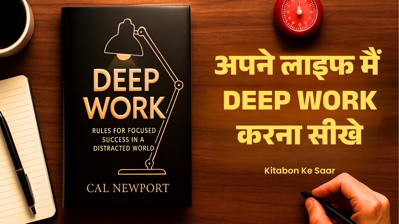Deep Work Audiobook: Rules for Focused Success | Kitabon Ke Saar