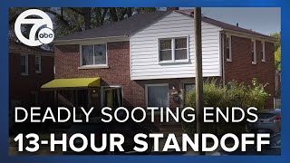 Suspect dead, victim hospitalized after 13-hour standoff with DPD