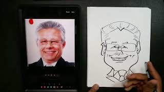 How To Draw A Caricature Using Easy Basic Shapes Ep. 24