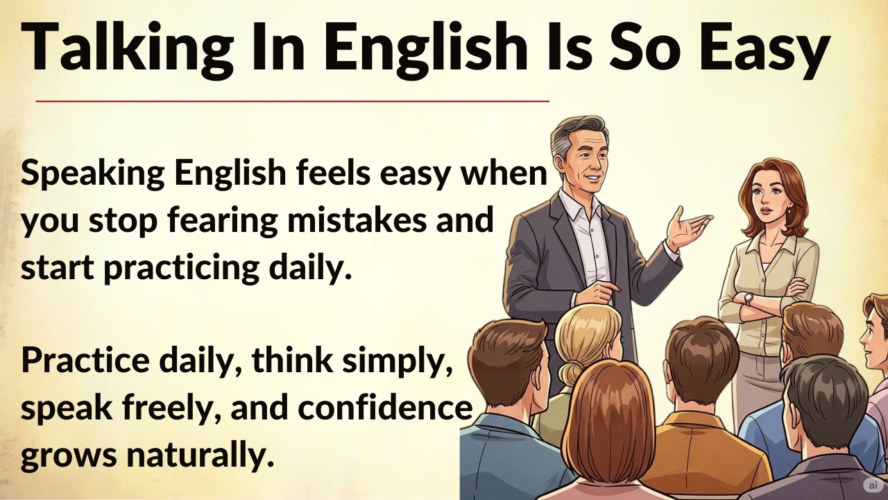 Talking In English Is So Easy || Improve Your English || Listen And Practice || Graded Reader