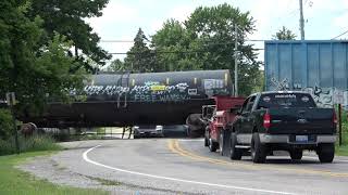 Watch Bay County train derailment caught on camera