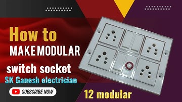 Wiring Made EASY! 4 Socket 3 Switch 1 Indicator Connection Explained