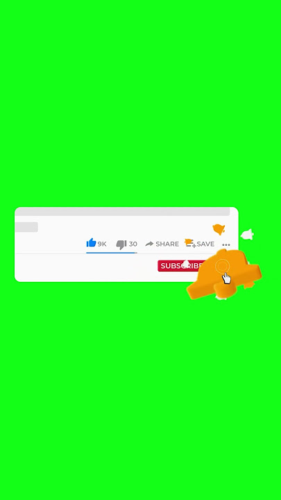 Green Screen Subscribe Button With Like & Share - No Copyright #subscribe #shorts
