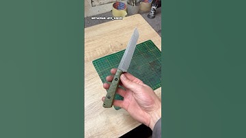 Lets Make Tactical tanto #shorts #shortvideo #tacticalknife #knifemaking #handmade #edc #bushcraft