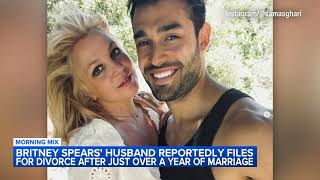 Britney Spears' husband files for divorce, source tells AP
