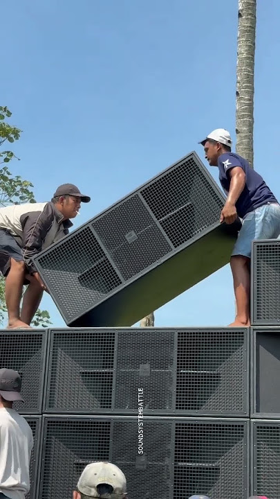 PERJUANGAN CREW SOUND DEMI SESUAP NASI #soundsystem #soundhoreg #soundsystembattle #crewsoundsystem