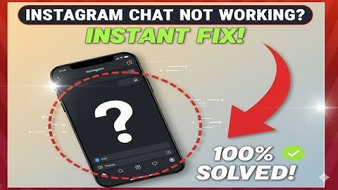 Instagram Messages Not Showing 2025 | Instagram Par Messages/Chat Show Nahi Ho Raha /Loading Problem