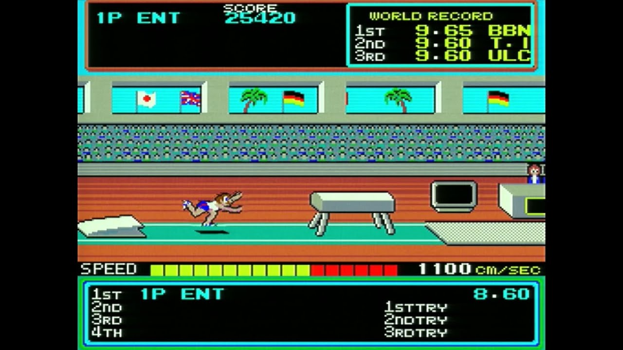 ハイパーオリンピック'84全種目大会 第3種目 跳馬 20210808 - YouTube