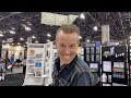 Tim Holtz Alcohol inks and Alloys | New Product Demo | Ranger Booth | Creativation 2020