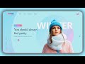 Portfolio website Design using HTML &amp; CSS.
