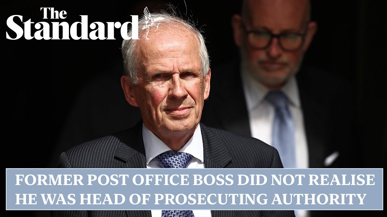 Former Post Office boss did not realise he was head of prosecuting authority