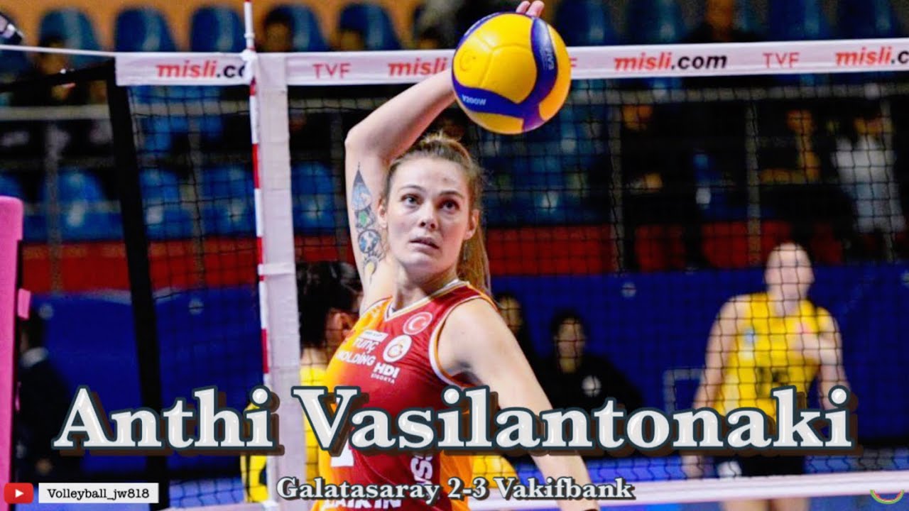 Anthi Vasilantonaki │ 32 Points │ Galatasaray vs VakıfBank  | Turkish Volleyball League 2022/23
