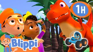 To A Dinosaur Adventure | Blippi and Meekah Best Friend Adventures | Educational Videos for Kids