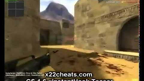 x22Cheats - Counter Strike 1.6 - Aimbot - Wallhack - NoRecoil - NoSpread - EAC3.mp4