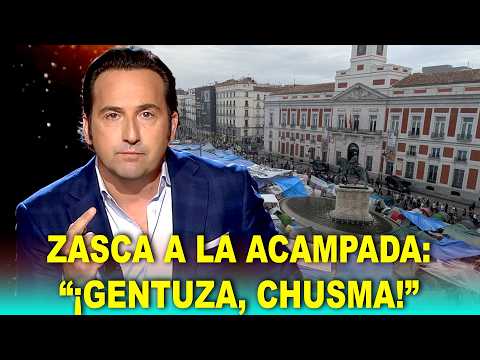 Íker Jiménez ESTALLA contra los acampados: “Gentuza” | Leire Díez AMENAZA con REVENTAR al PSOE |