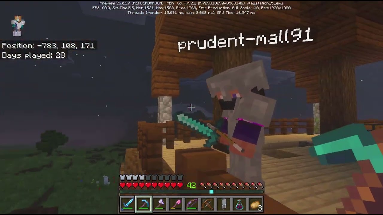 Minecraft 8 محمد نايف