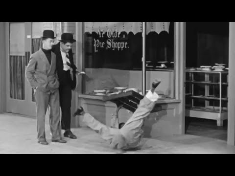 لورل و هاردی مبارزه با غذا با نوزدهمین فروپاشی عصبی استونز   