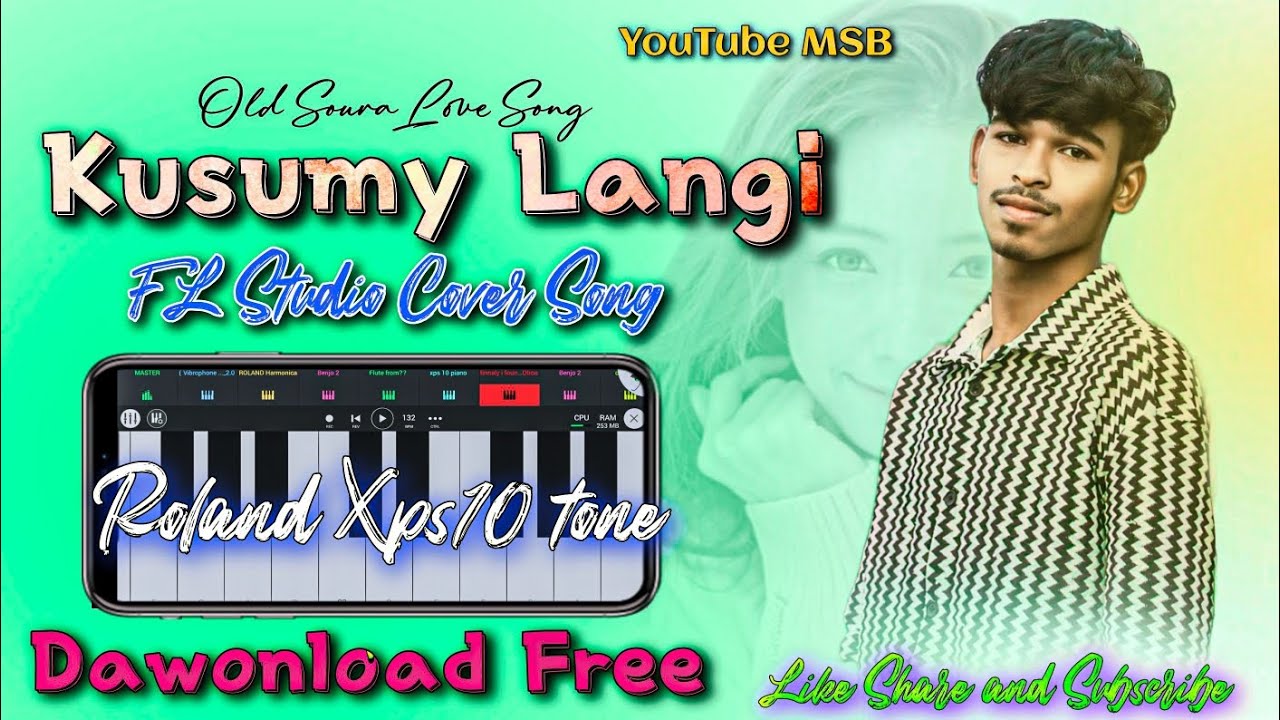 Kusumy Langi//Soura Love Song//FL Studio Mobile Cover Song//