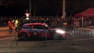 Rallye Monte-Carlo : derniers préparatifs à Digne avant la première spéciale