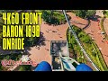 Baron 1898 4K60 Front Row POV Onride | Extremely well-themed B&M Dive Coaster at Efteling #reaction