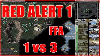 Игрок из СНГ разносит 1vs3 в RED ALERT 1 CNC online BRO_Rick