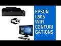 Wifi configurations in epson l805