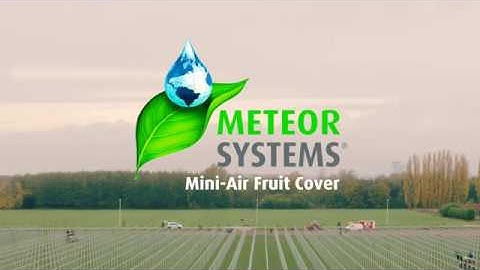 Meteor Systems - Mini Air fruit covers