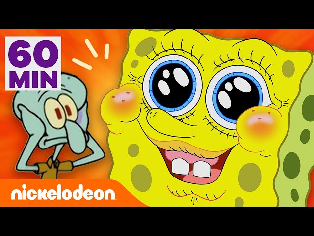SpongeBob | SpongeBob Nonstop Selama 1 Jam! | Nickelodeon Bahasa class=
