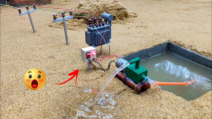 How to make mini water pump | Science project | Electric transformer | construction | @VillCrafts