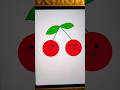 Circles to cherries 🍒 #shorts #drawing #digitalart #viral #trendingshorts