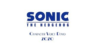 Sonic The Hedgehog Characters - Voice Demo 2020