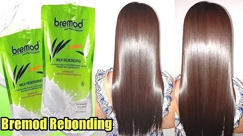 Gaano Ka Ganda Ang Bremod Rebonding|Bremod Hair Straightening|Step By Step Tutorial