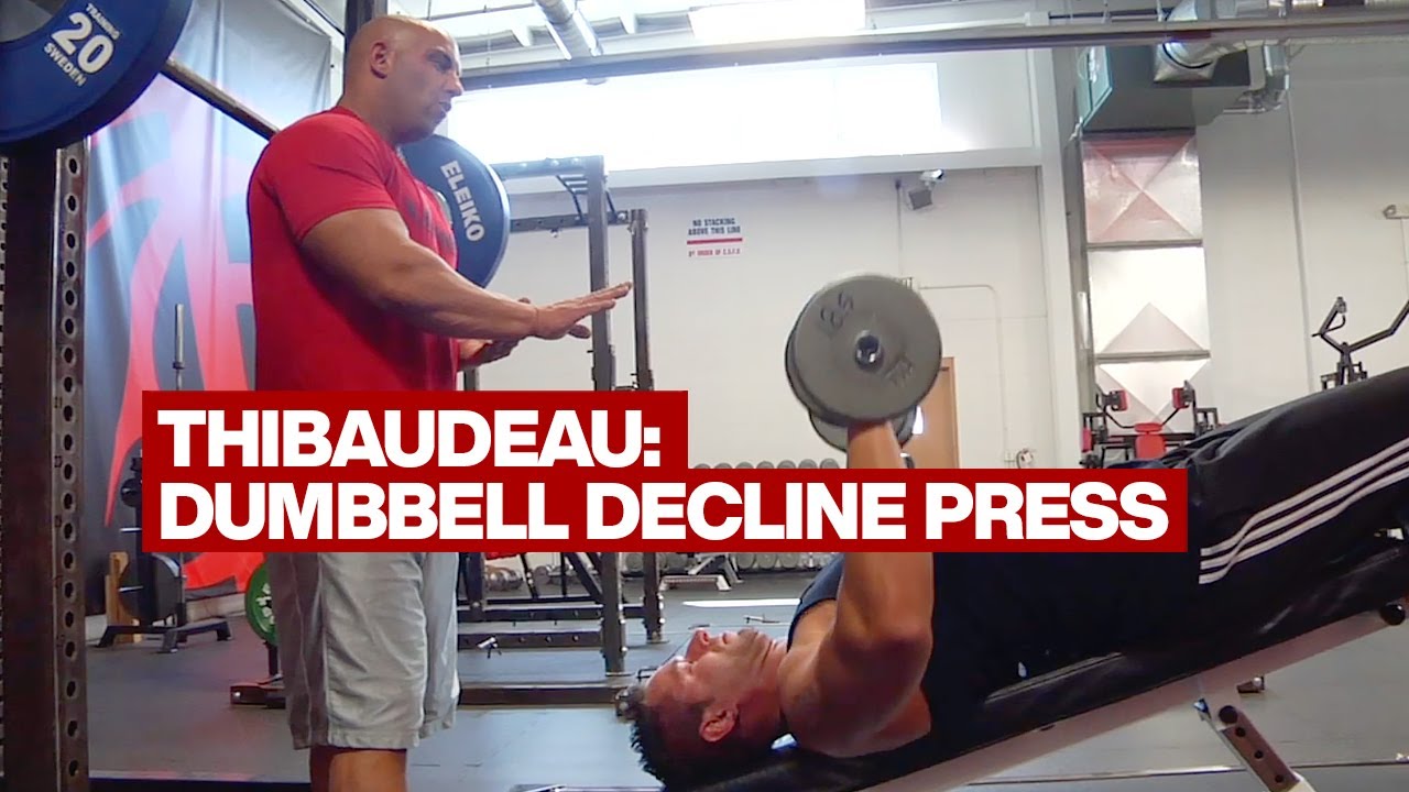 Dumbbell Decline Press YouTube