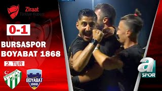 Bursaspor 0 - 1 Boyabat 1868 (Ziraat Türkiye Kupası 2. Tur Maçı) / 28.09.2022