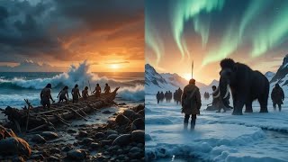 “Life Million Years Ago | Early Human Survival Across the Sea to the Arctic”