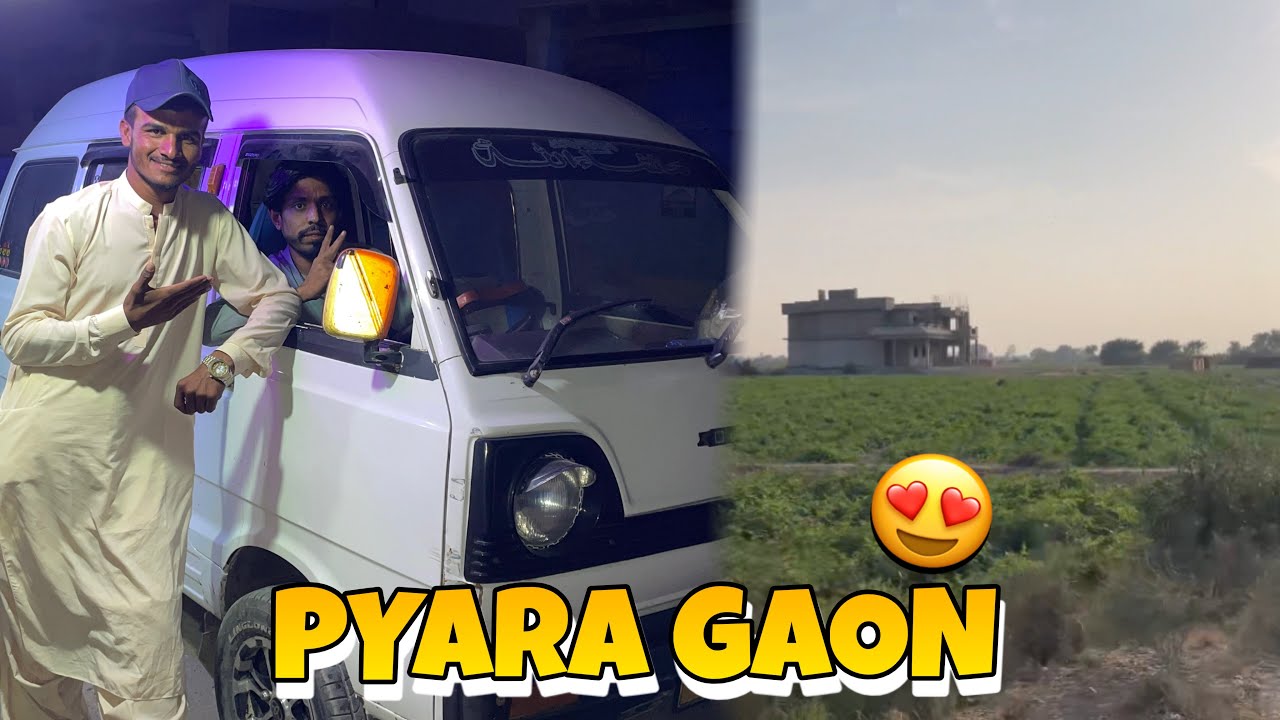 Ajj Mein Apna Pyara Gaon Gummne Gya| Aisi Khoobsurti Kahin Nahi| Village Vlog|Vlogging With Mashooq 