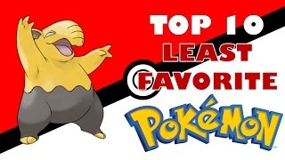 Usions's Top 10 Least Favorite Pokemon!