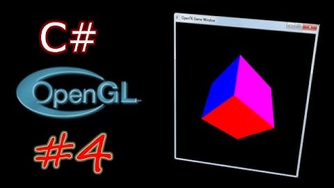 OpenGL and C# Tutorial | The OpenTK Library | Part -4 | Diving into the third dimension