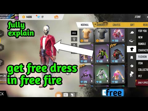 Free Fire à¤® Free à¤® Dress à¤• à¤¸ à¤² How To Get Free Dress In Free Fire Free Drees Bundle Ff Youtube