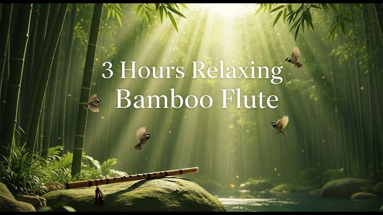 Chinese Bamboo Flute with Birdsong | Relaxing Music for Meditation ...